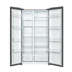 TCL P635SBSN 505 L Side-by-Side Refrigerator Silver Kenya – Inside