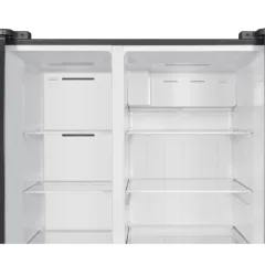 TCL P635SBSN 505 L Side-by-Side Refrigerator Silver Kenya – View 5