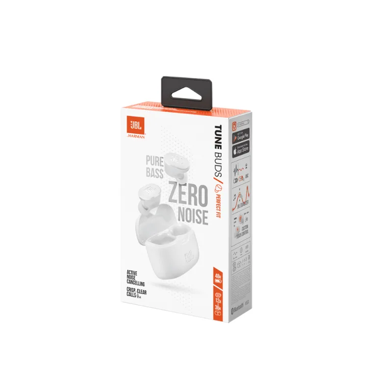 JBL Tune Buds Supreme Noise-Cancelling True Wireless Earbuds – Box