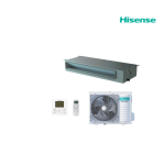 Hisense AUD-24HX4SFLH1 Non-Inverter 12000BTU Ducted Air Conditioner