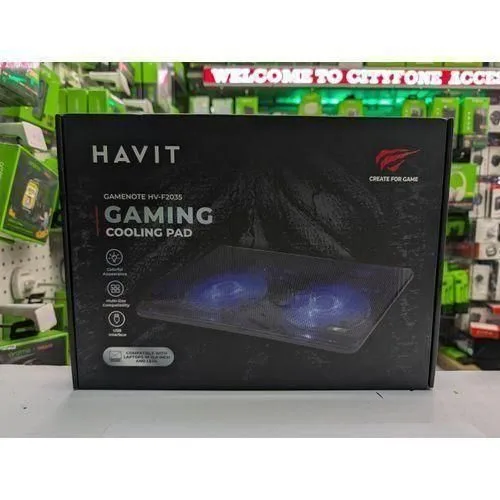 Best Havit GAMENOTE HV-F2035 Laptop Gaming Cooling Pad Kenya | Patabay Kenya
