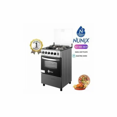 Nunix Free Standing 3+1 Electric Cooker With Electric Oven