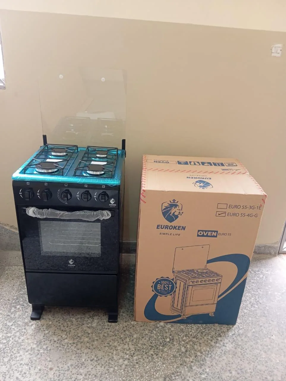 Euroken 4G 5055 Full Gas Standing Cooker with Gas Oven Price in Kenya 2 call 0711477775 or 0711114001 Euroken 4G 5055 Full Gas Standing Cooker with Gas Oven Price in Kenya - Image 2