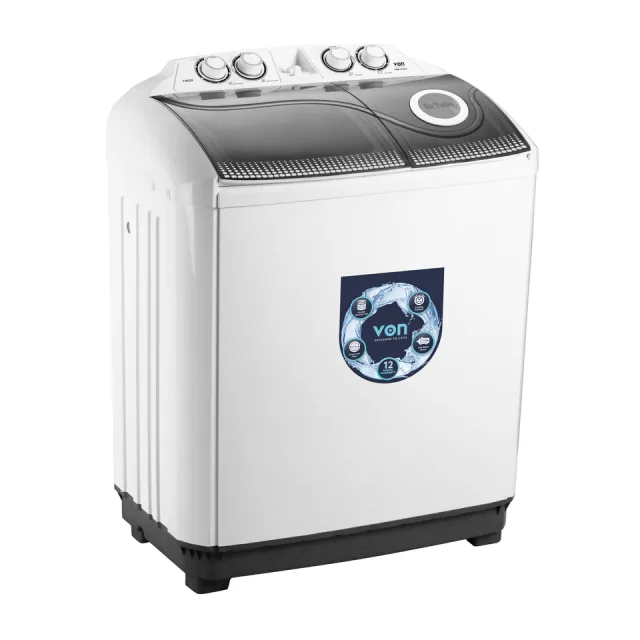 Von VWM-11TALK Twin Tub Washing Machine 11KG Price in Kenya