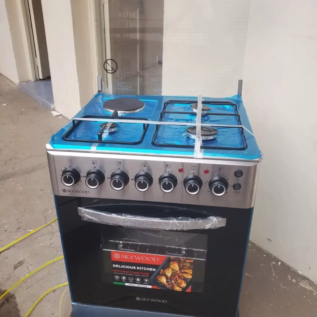 Skywood 50×55 Standing Cooker 3 Burner 1 Electric Hotplate price in kenya