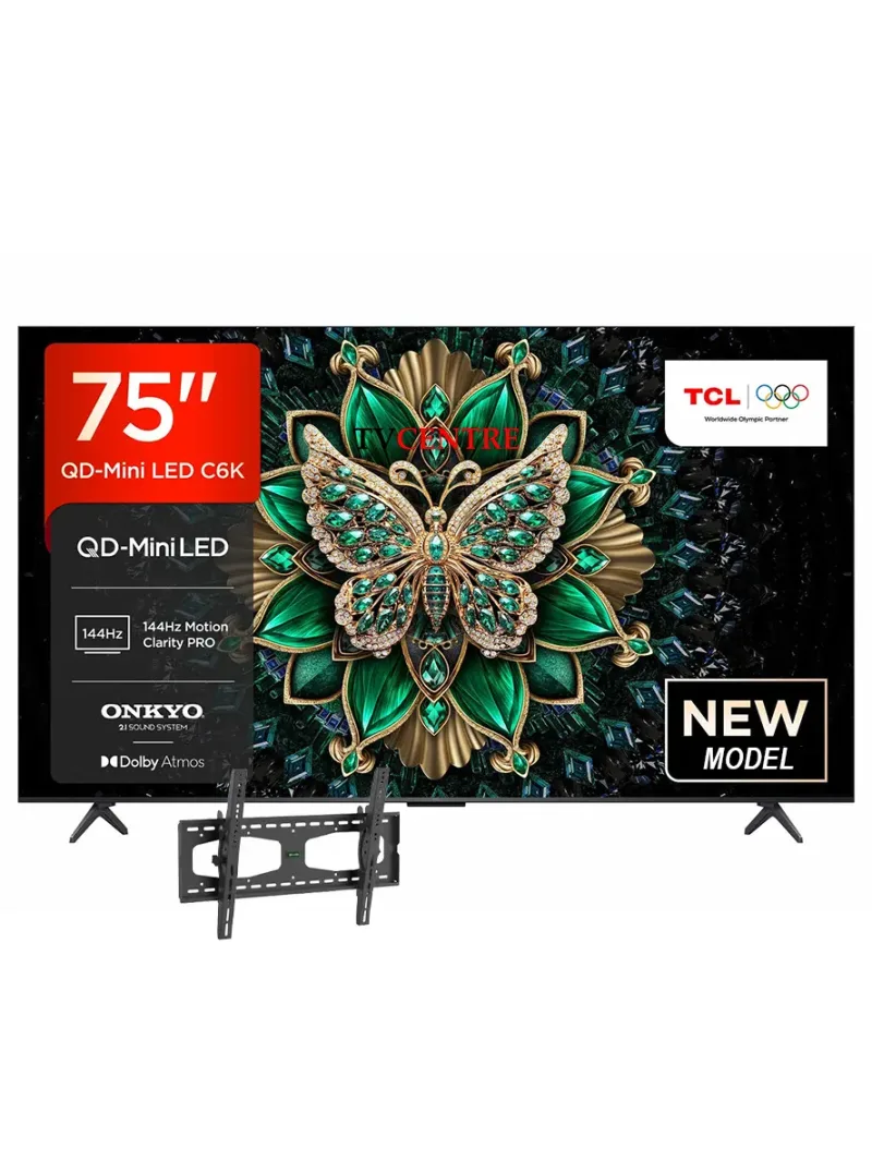 TCL C6K 75 Inch QD-Mini LED TV Price in Kenya – Front