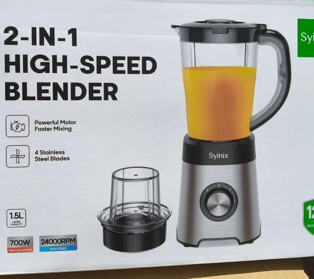 Syinix 2 in 1 Blender Price in Kenya