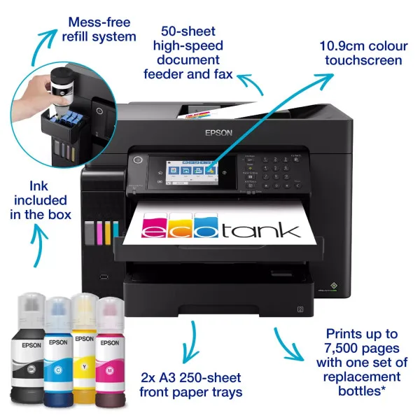 Epson EcoTank L15160 A3+ Wi-Fi Multifunction Printer Price in Kenya