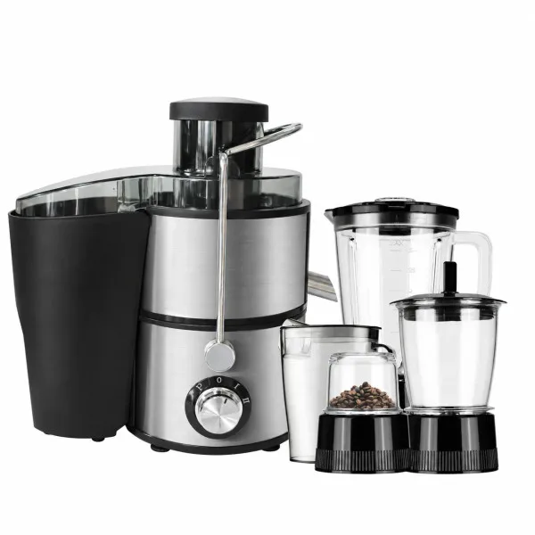 MIKA Juicer, 4 In 1, 600W, Stainless Steel(MJR412X